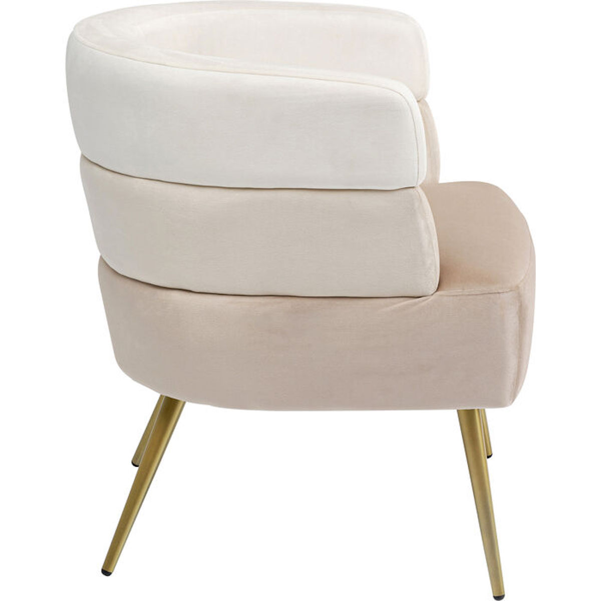 Fauteuil SANDWICH Kare Design crème