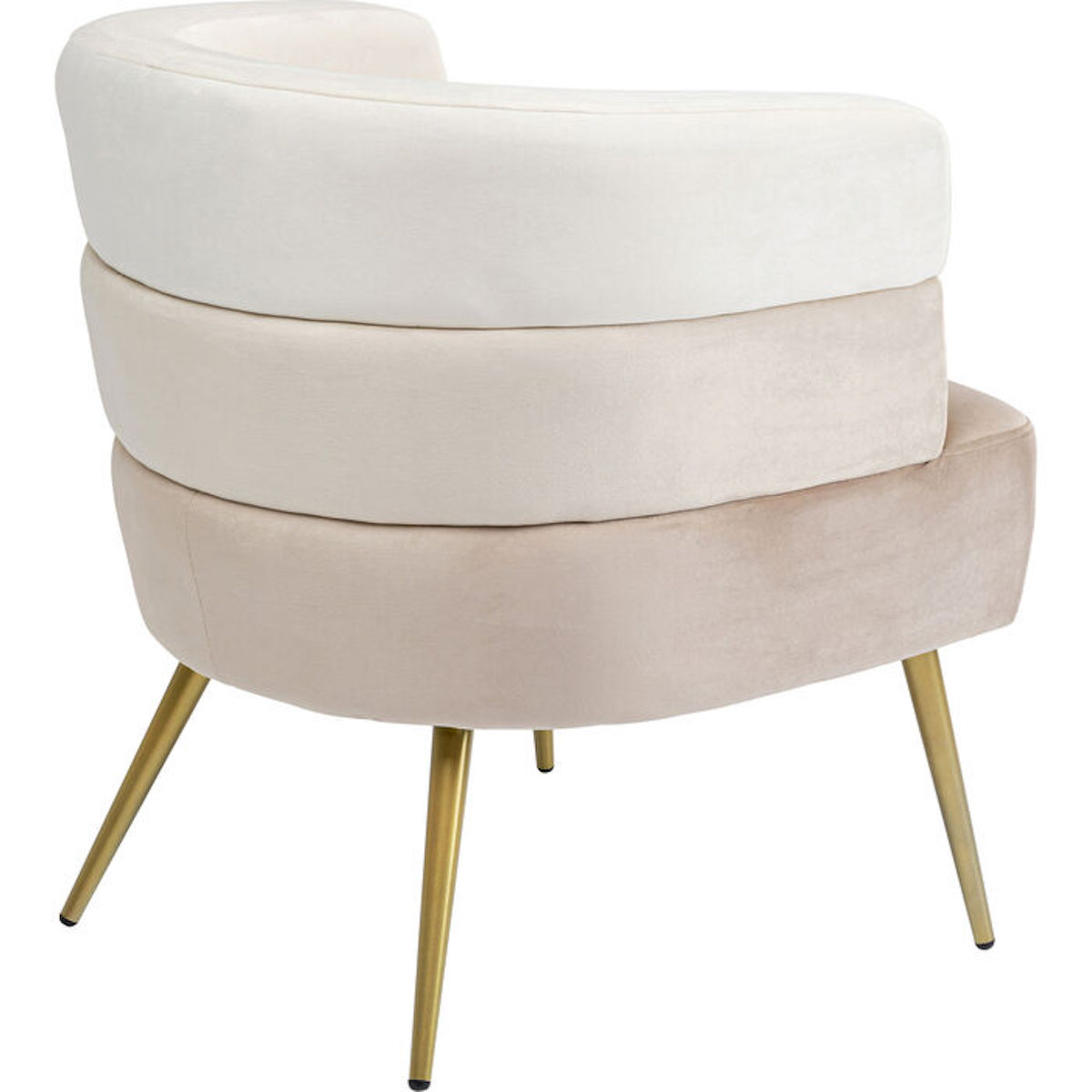 Fauteuil SANDWICH Kare Design crème