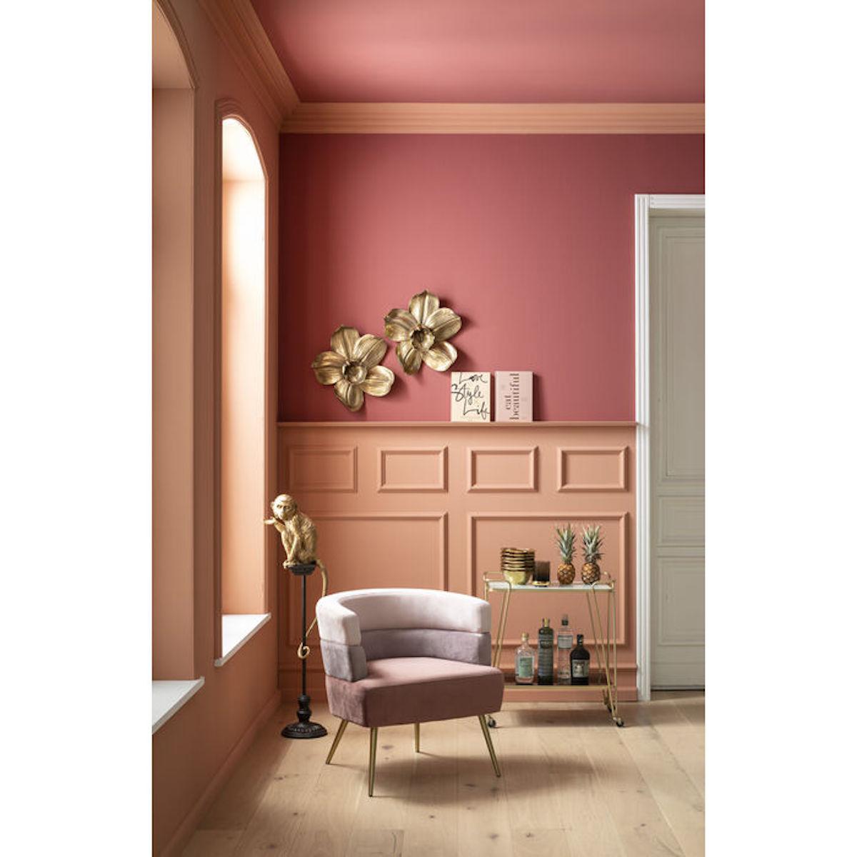 Fauteuil SANDWICH Kare Design mauve