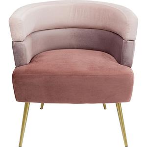 Fauteuil SANDWICH Kare Design mauve
