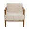 Fauteuil SIMON Kare Design Creme