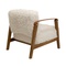 Fauteuil SIMON Kare Design Creme