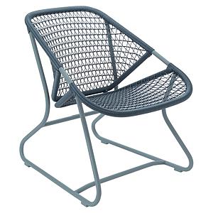 Fauteuil SIXTIES Fermob Gris orage