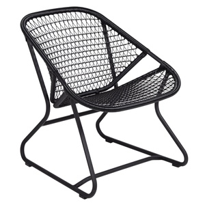 Fauteuil SIXTIES Fermob noir réglisse