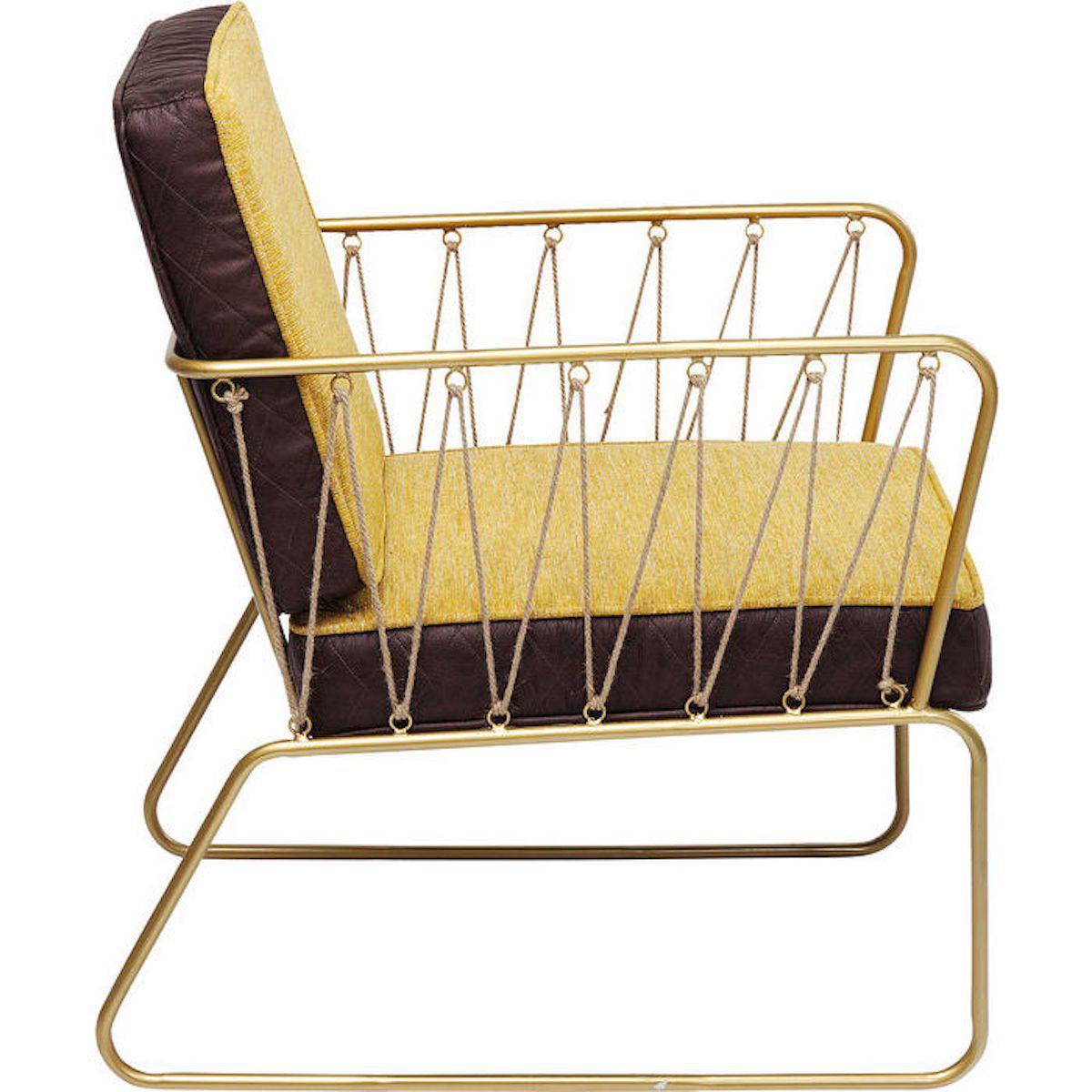 Fauteuil STRING Kare Design jaune