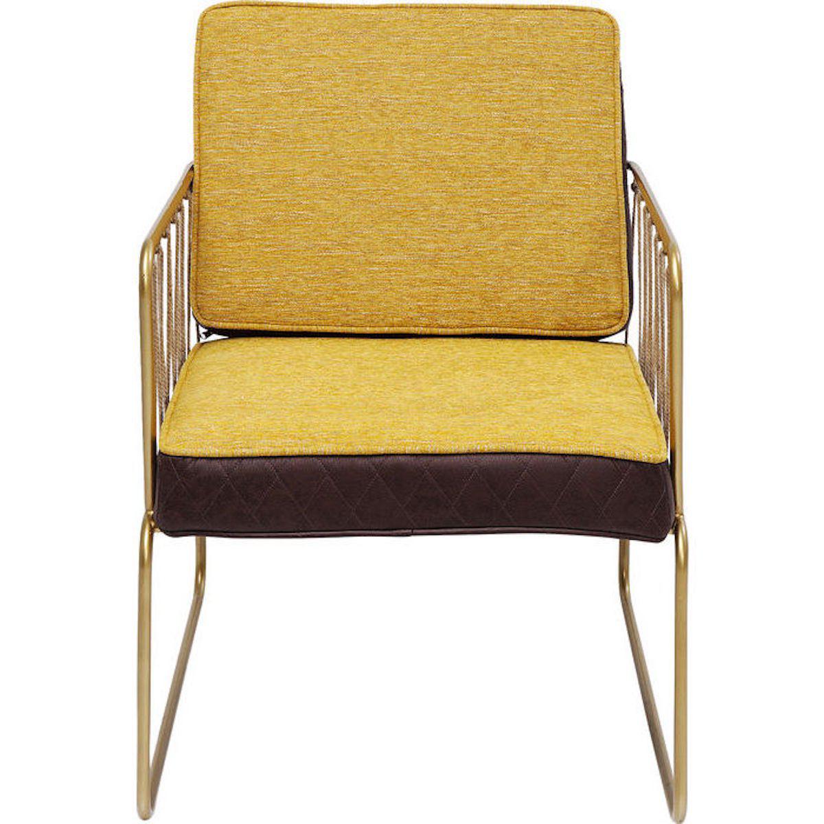 Fauteuil STRING Kare Design jaune