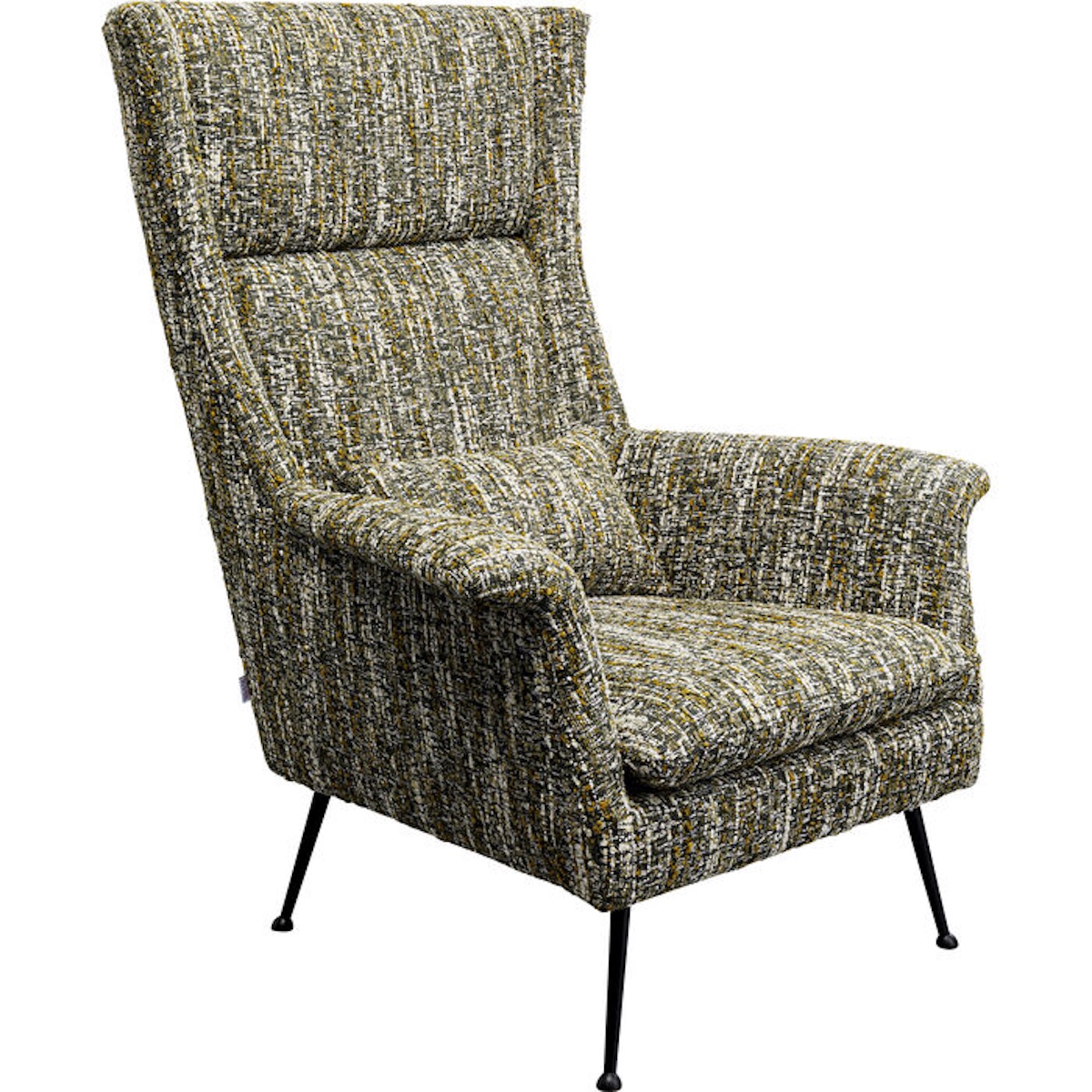 Fauteuil VEGAS FOREVER Kare Design mélange vert