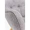 Fauteuil VICKY Kare Design gris-pieds chêne