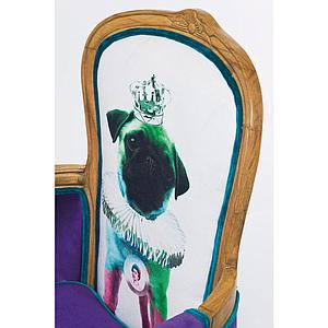 Fauteuil VILLA GRANDFATHER Mops violet