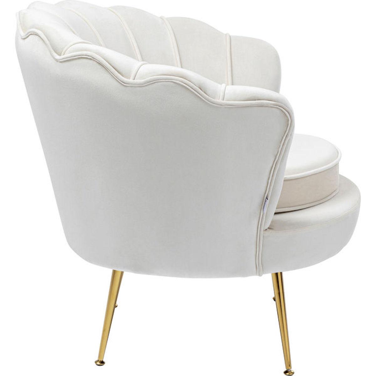 Fauteuil WATER LILY Kare Design beige
