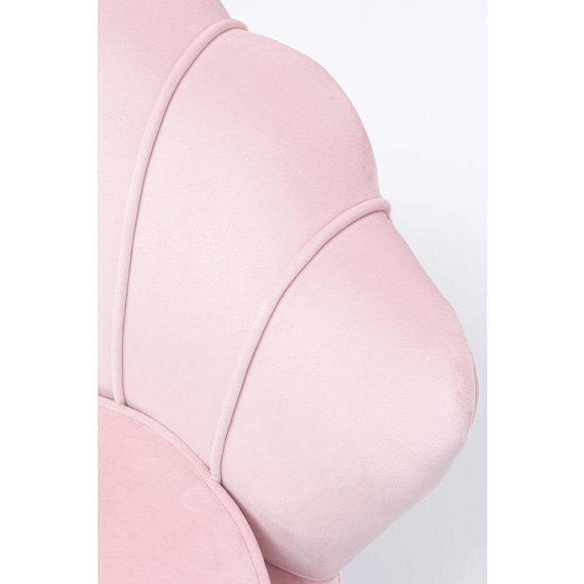 Fauteuil WATER LILY Kare Design doré rose
