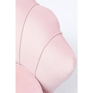 Fauteuil WATER LILY Kare Design doré rose