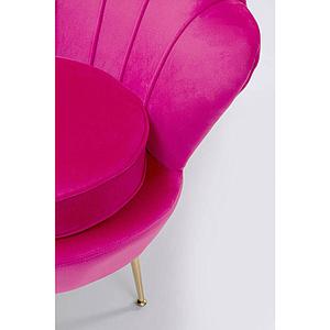 Fauteuil WATER LILY Kare Design fuchsia