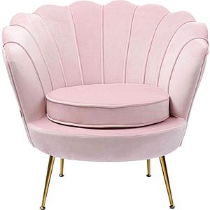 Fauteuil WATER LILY Kare Design rosé