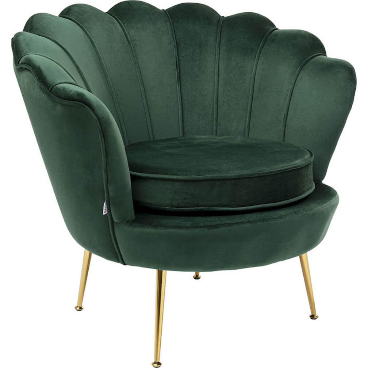 Fauteuil WATER LILY Kare Design vert