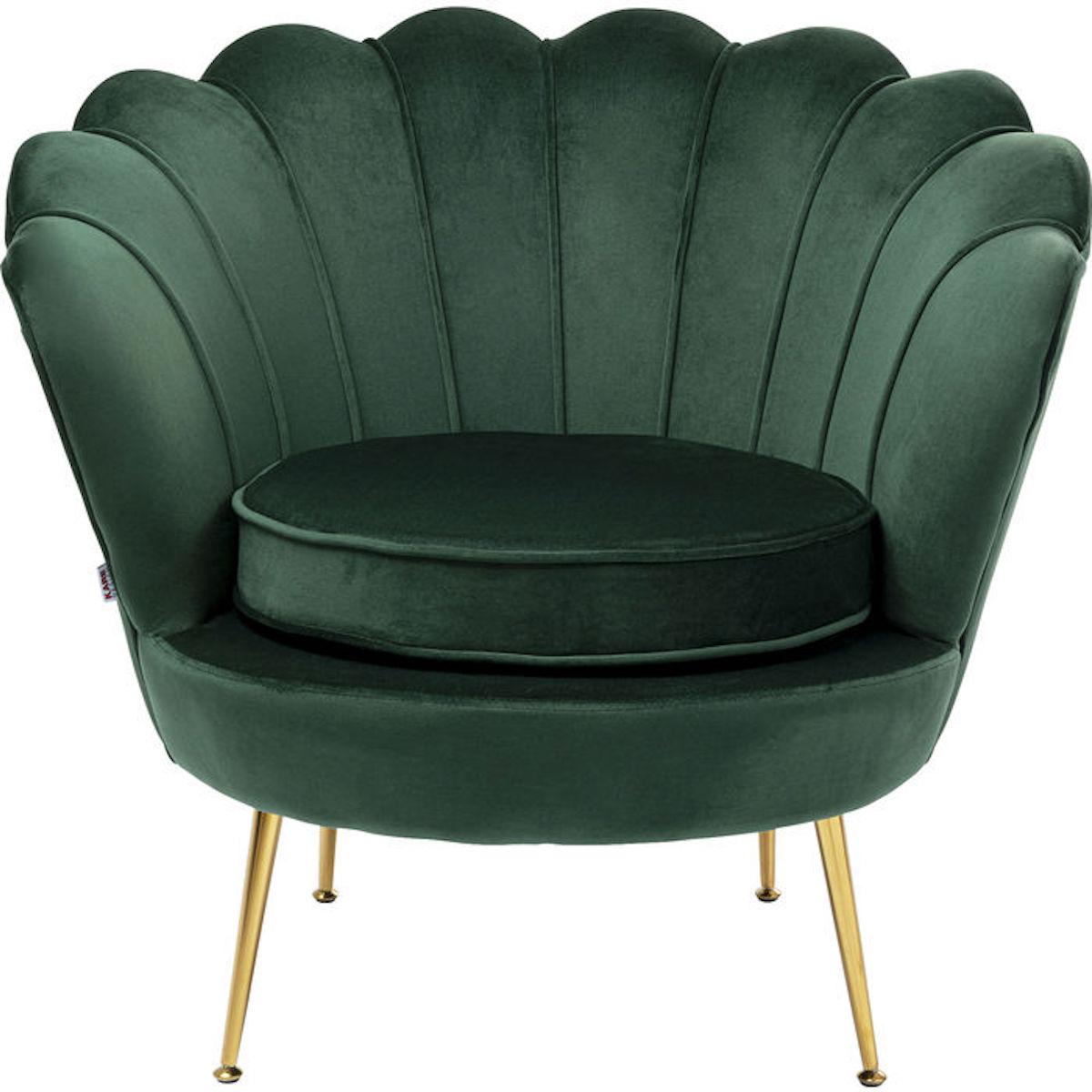 Fauteuil WATER LILY Kare Design vert