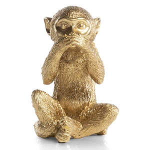 Figurine 20cm MONKEY NO TALK Coco Maison