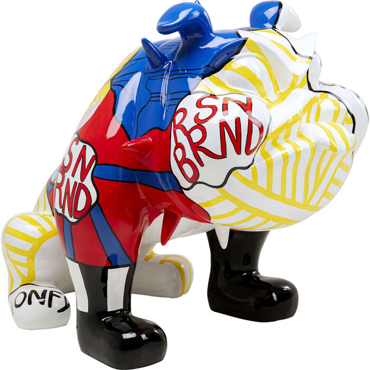 Figurine décorative 110cm GRAFFITI DOG Kare Design
