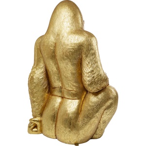 Figurine décorative 180cm GORILLA XL Kare Design doré