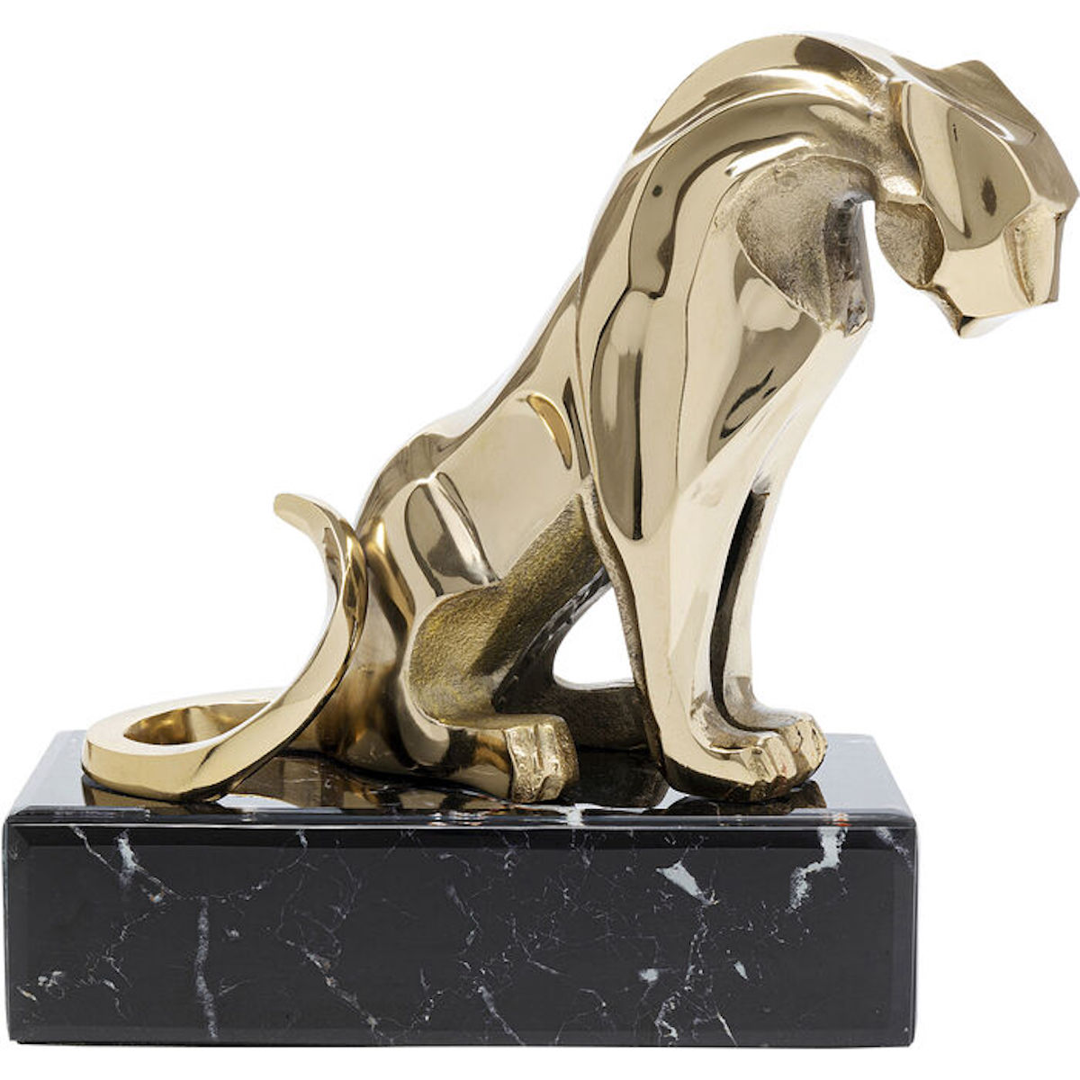 Figurine décorative 34cm LION ON MARBLE Kare Design