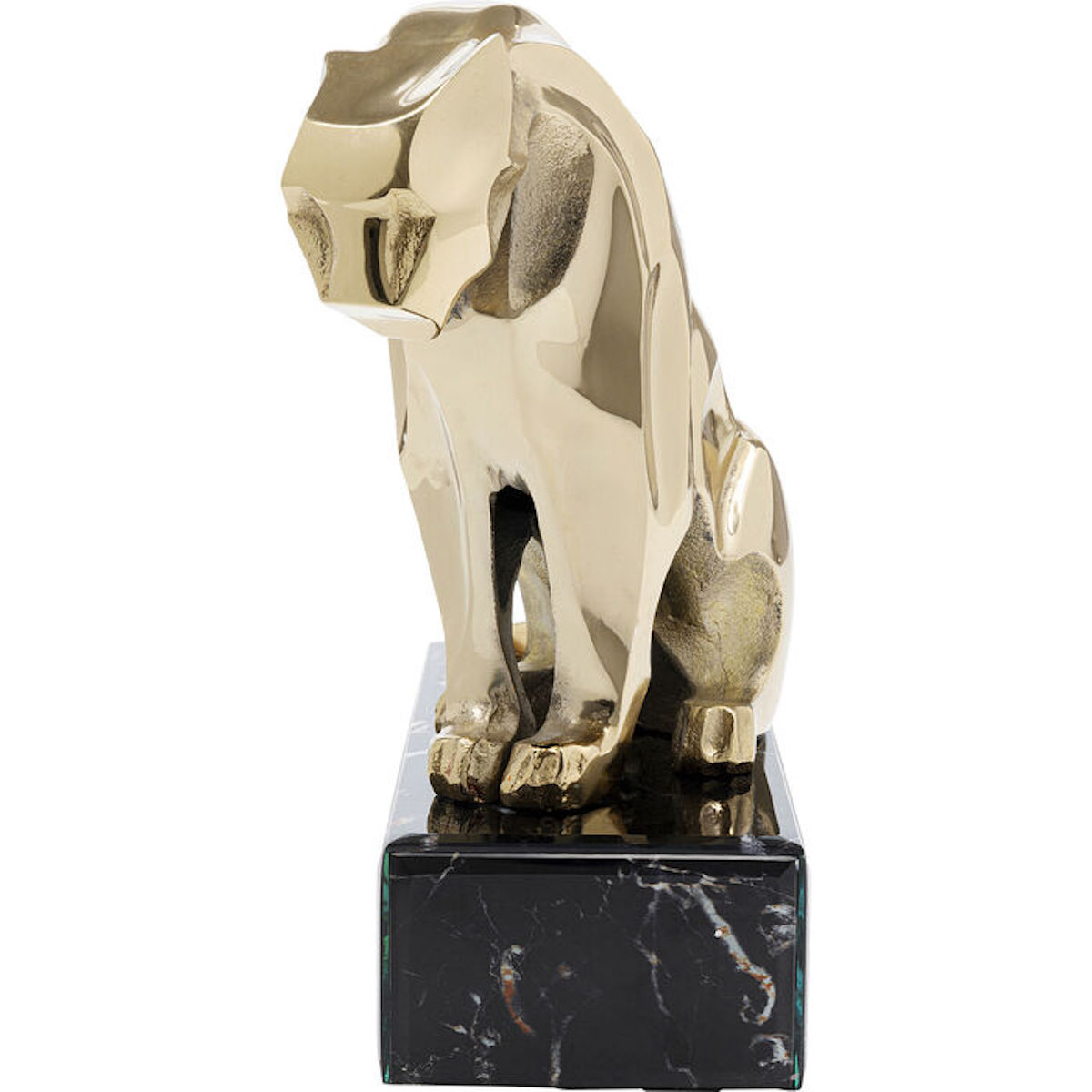 Figurine décorative 34cm LION ON MARBLE Kare Design