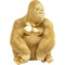 Figurine décorative 39cm MONKEY GORILLA Kare Design M dor
