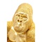 Figurine décorative 39cm MONKEY GORILLA Kare Design M dor