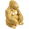Figurine décorative 39cm MONKEY GORILLA Kare Design M dor