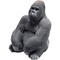 Figurine décorative 39cm MONKEY GORILLA Kare Design M noir