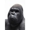 Figurine décorative 39cm MONKEY GORILLA Kare Design M noir