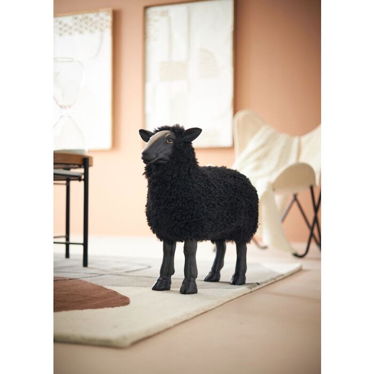 Figurine décorative 48cm BATHILDE Kare design noir