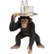 Figurine décorative 52cm BUTLER PLAYING CHIMP Kare Design noir
