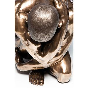 Figurine décorative 54cm NUDE MAN HUG Kare Design Bronze