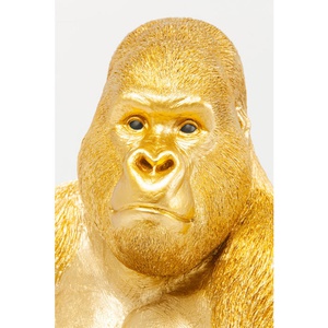 Figurine décorative 76cm MONKEY GORILLA XL Kare Design doré