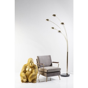 Figurine décorative 76cm MONKEY GORILLA XL Kare Design doré