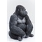 Figurine décorative 76cm MONKEY GORILLA XL Kare Design noir