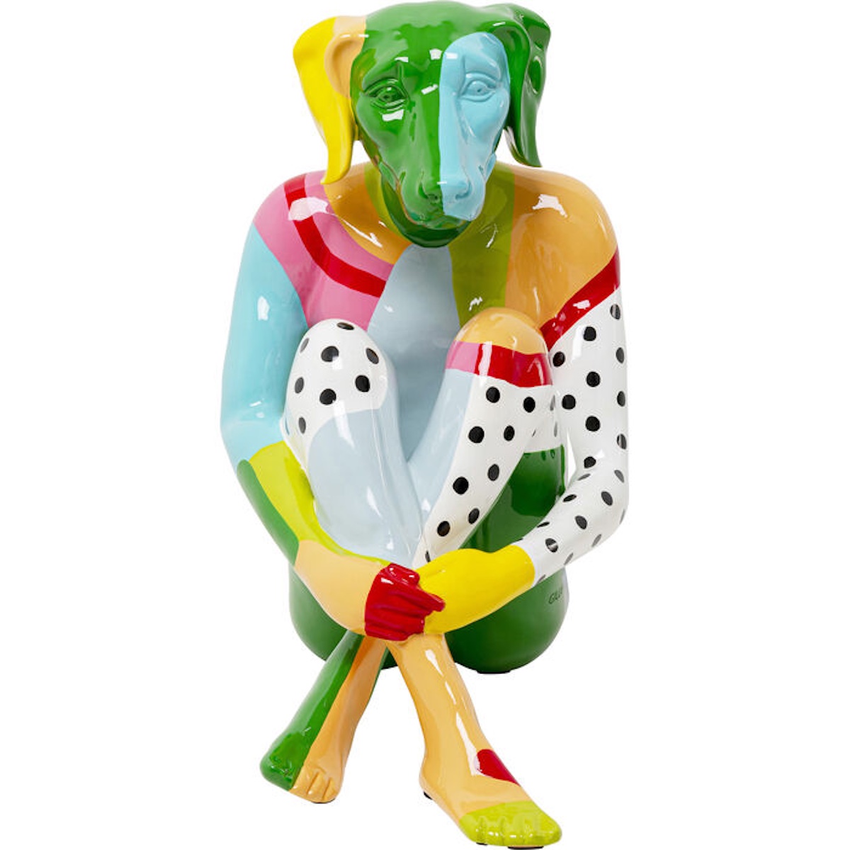 Figurine décorative 80cm DOG MARC Kare Design colore