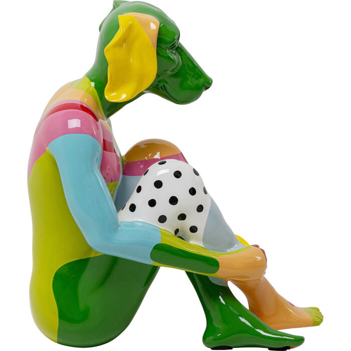 Figurine décorative 80cm DOG MARC Kare Design colore