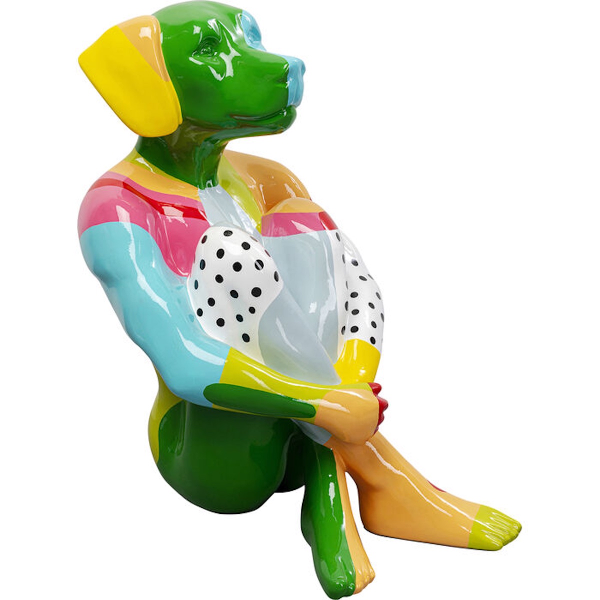 Figurine décorative 80cm DOG MARC Kare Design colore