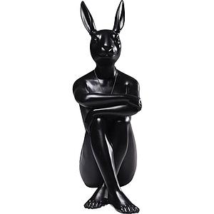 Figurine décorative GANGSTER RABBIT Kare Design noir
