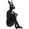 Figurine décorative GANGSTER RABBIT Kare Design noir