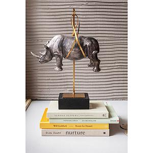Figurine décorative HANGING RINO Kare Design