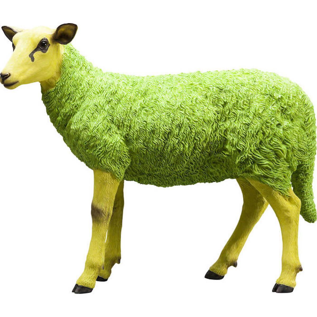 Figurine décorative SHEEP COLORE Kare Design vert