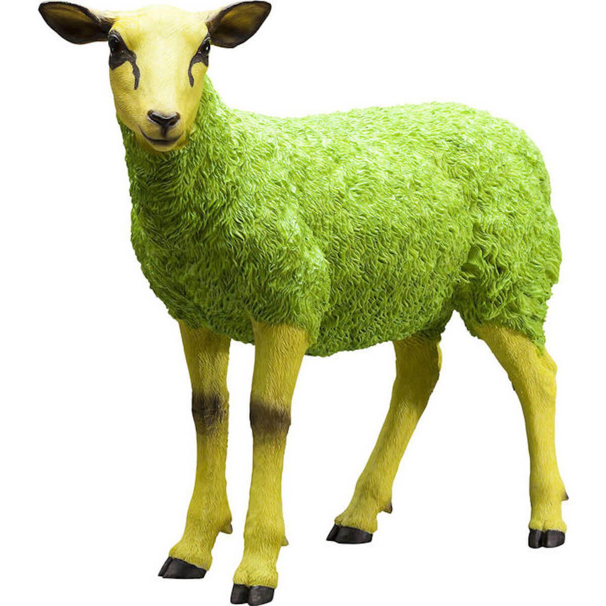Figurine décorative SHEEP COLORE Kare Design vert
