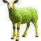 Figurine décorative SHEEP COLORE Kare Design vert