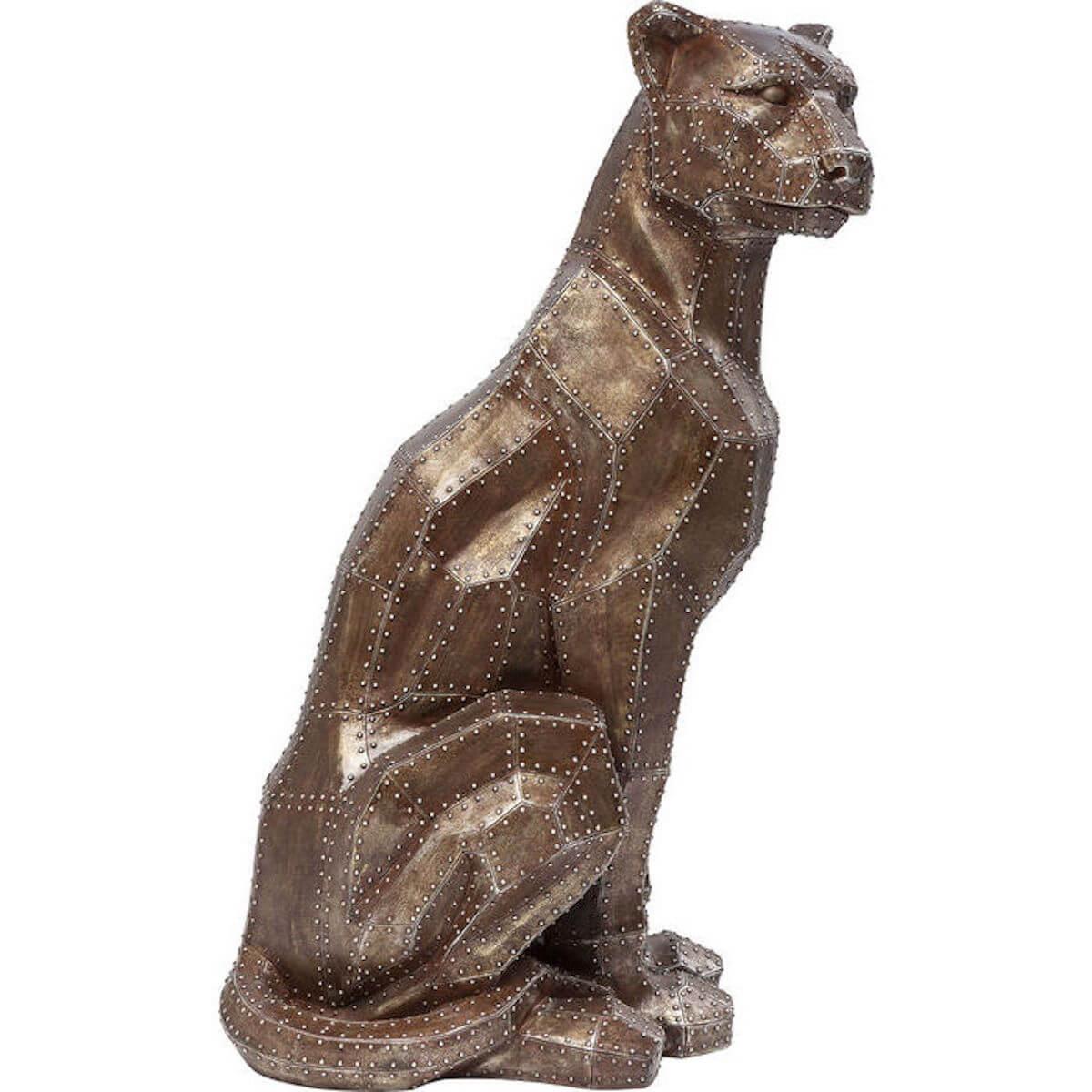 Figurine décorative SITTING CAT Kare Design cuivré