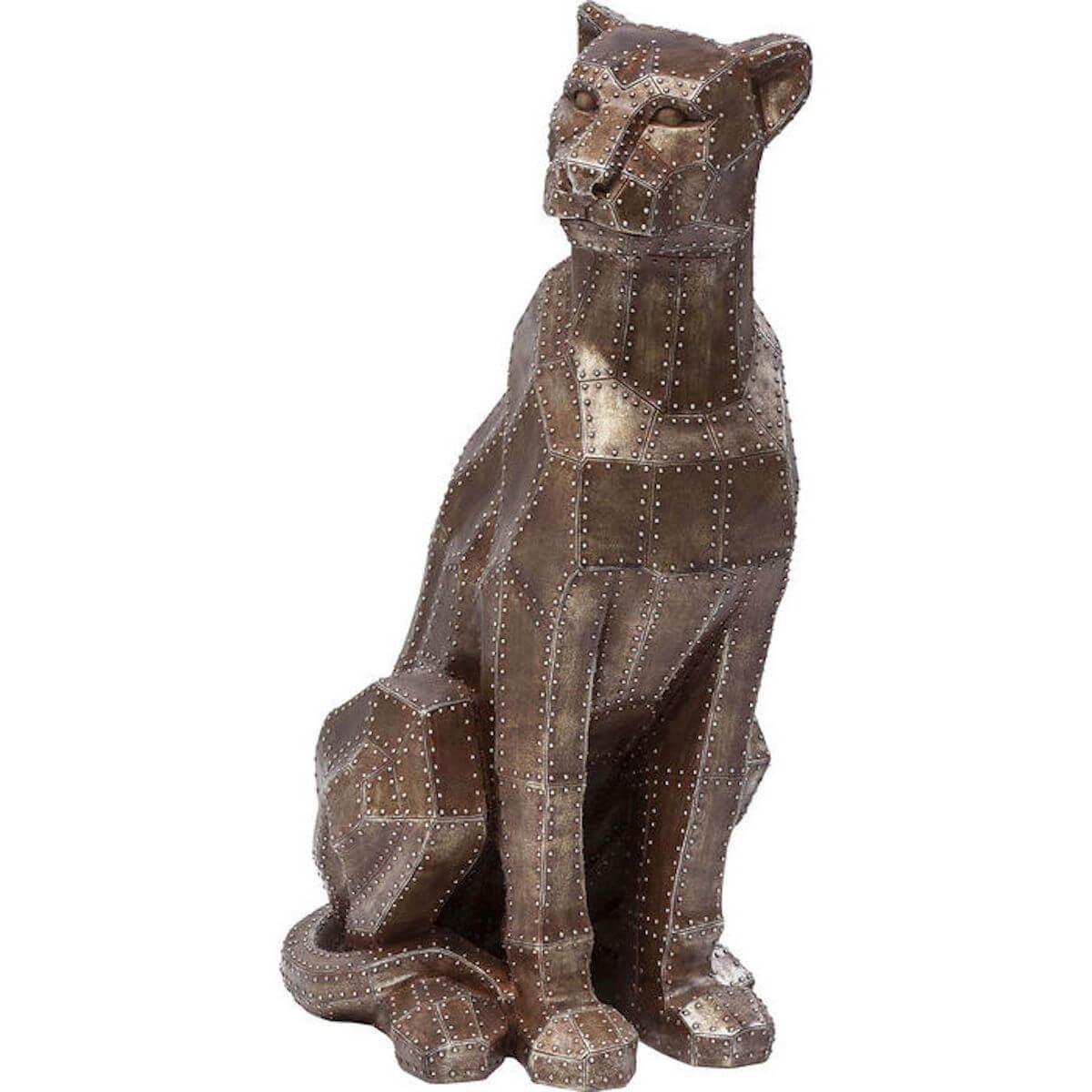 Figurine décorative SITTING CAT Kare Design cuivré