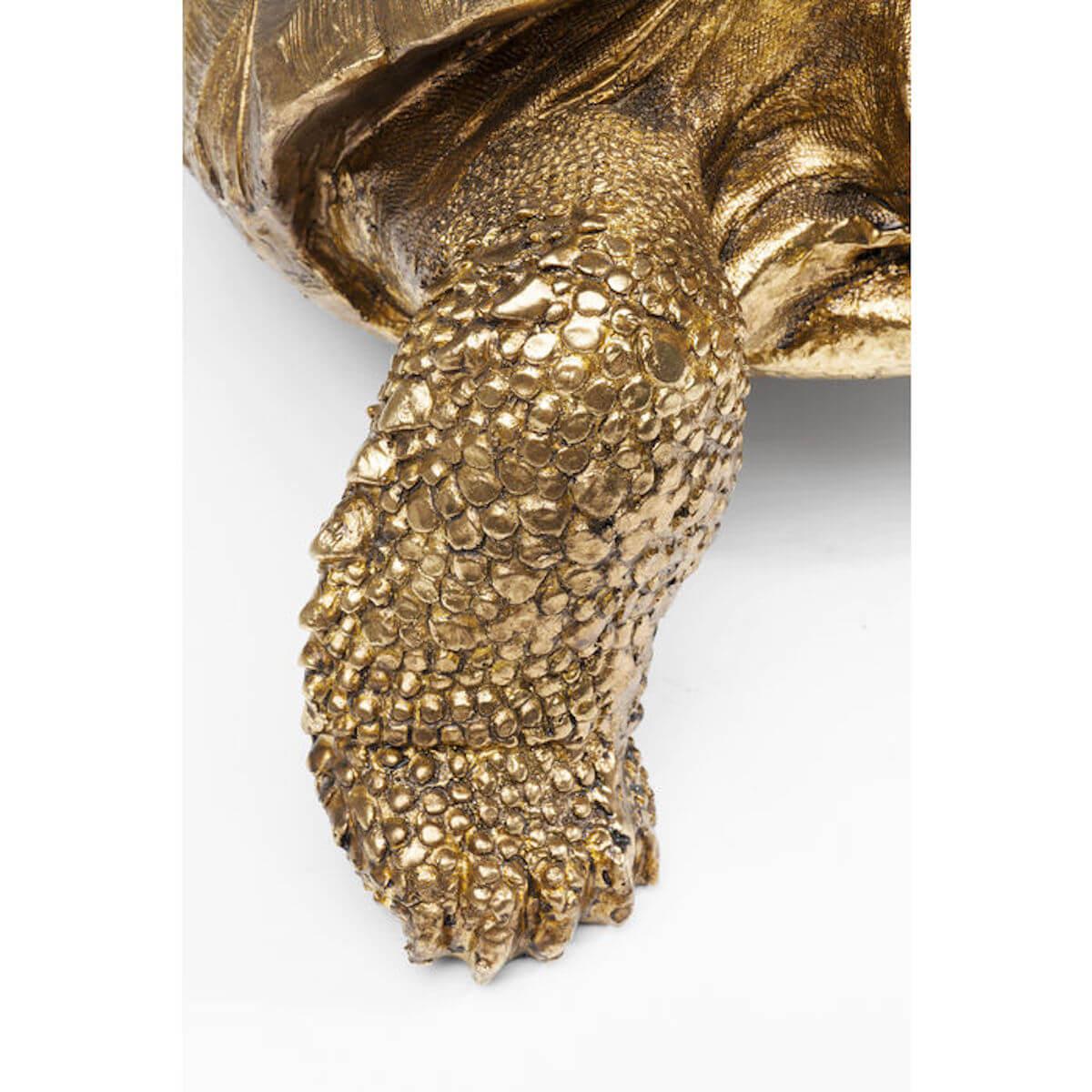 Figurine décorative Turtle Kare Design doré