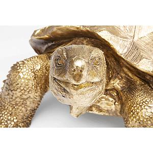 Figurine décorative Turtle Kare Design doré