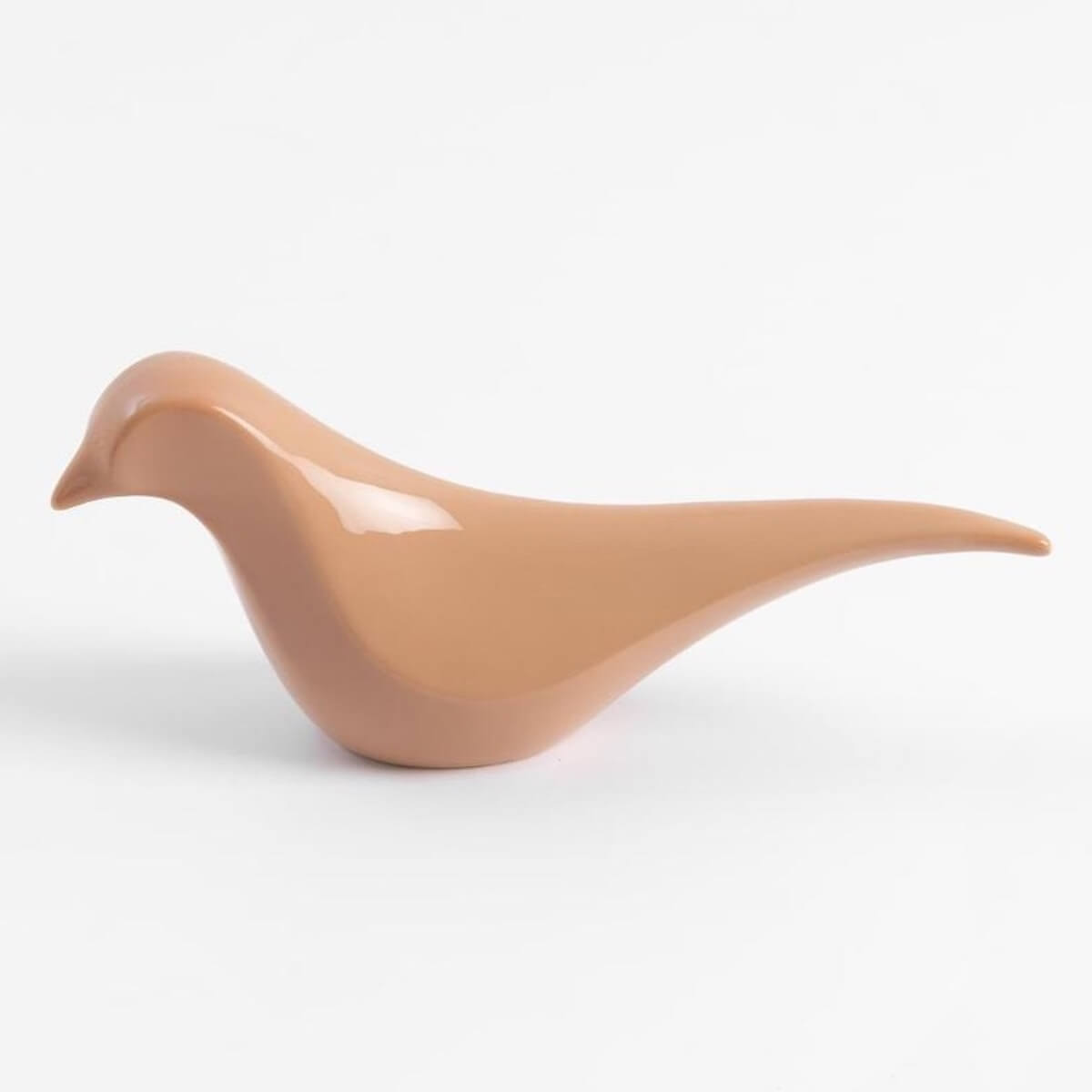 Figurine LEEN Coco Maison orange H14 cm